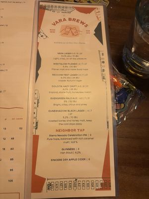 Menu photo 7 Fifty Vara San Francisco, CA