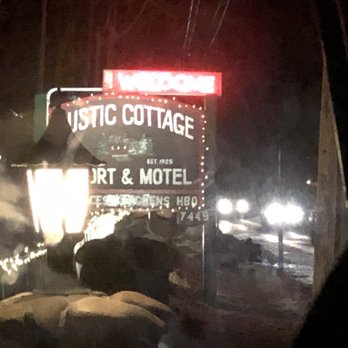 Rustic Cottages - Sign out front - Resorts Near Me - Tahoe Vista, California