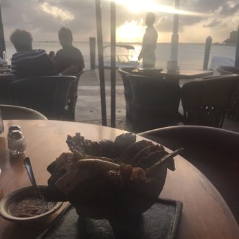 La Parrilla - Molcajete with steak, chorizo and octopus and of course cheese! - Mexican Near Me - Cancún, ROO