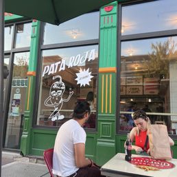 Exterior outside entrance of Pata Roja Taqueria - Cincinnati, Ohio Exterior outside entrance of Pata Roja Taqueria - Cincinnati, Ohio