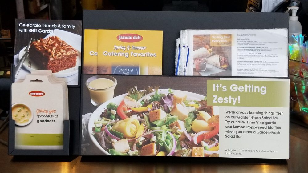 Food from Jason's Deli