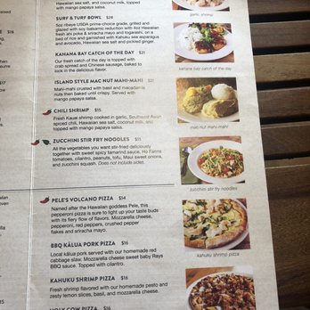 Pounders Restaurant - menu - Pizza Near Me - Laie, Hawaii Pounders Restaurant - menu - Pizza Near Me - Laie, Hawaii