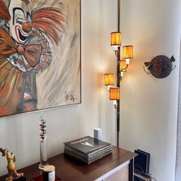 My vintage pole lamp restored with great care by Craig at Emerson Lamp Repair. My vintage pole lamp restored with great care by Craig at Emerson Lamp Repair.