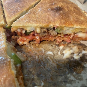Tania's Pizza - Meat Lovers + Onion and Green Peppers w/ violife cheese - Pizza Near Me - Royal Oak, Michigan Tania's Pizza - Meat Lovers + Onion and Green Peppers w/ violife cheese - Pizza Near Me - Royal Oak, Michigan