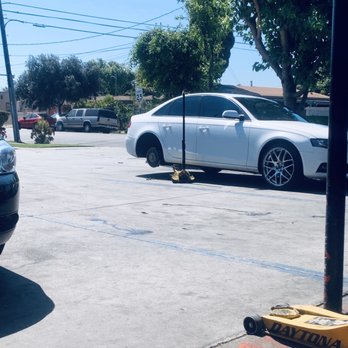 Tire Express - My 2012 Audi A4 getting fast service ! Fastest service I have ever received. - Tires Near Me - Santa Ana, California Tire Express - My 2012 Audi A4 getting fast service ! Fastest service I have ever received. - Tires Near Me - Santa Ana, California