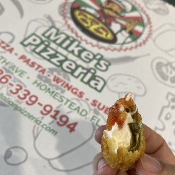 Mike's Pizzeria - Cheesy jalapeño popper - Pizza Near Me - Homestead, Florida Mike's Pizzeria - Cheesy jalapeño popper - Pizza Near Me - Homestead, Florida