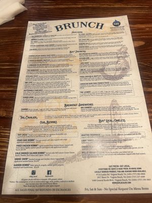 Menu photo 8 Bay Local Eatery Virginia Beach, VA