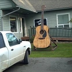 Matanuska Music - The big ol guitar needs some TLC