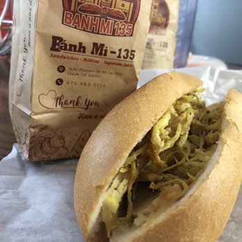 Banh Mi 135 - Chicken banh mi - Vietnamese Near Me - Duluth, Georgia