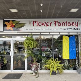 Exterior outside entrance of Flower Fantasy - Mississauga, Ontario Exterior outside entrance of Flower Fantasy - Mississauga, Ontario