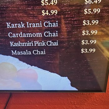 Melt n Dip - Chai section closeup (2025) - Creperies Near Me - Temple Terrace, Florida Melt n Dip - Chai section closeup (2025) - Creperies Near Me - Temple Terrace, Florida