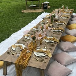 Alpaca Picnic - Gorgeous set up