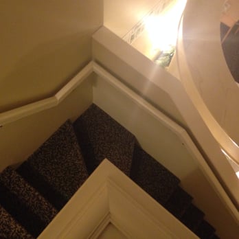 Fernie Stanford Resort - stairs leading from bedroom to living area - Resorts Near Me - Fernie, British Columbia