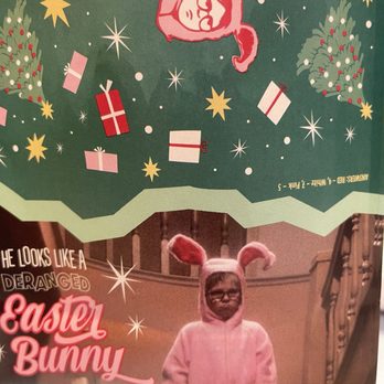Raising Cane's Chicken Fingers - Holiday's with Ralphie and Cane's pink Christmas bunny - Fast Food Near Me - Marion, Illinois Raising Cane's Chicken Fingers - Holiday's with Ralphie and Cane's pink Christmas bunny - Fast Food Near Me - Marion, Illinois