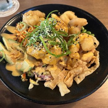 30hop - Crispy Shrimp Bowl - Breakfast & Brunch Near Me - OMAHA N, Nebraska