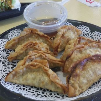 Yogis Grill - Very overly crispy pot stickers - Japanese Near Me - Phoenix, Arizona