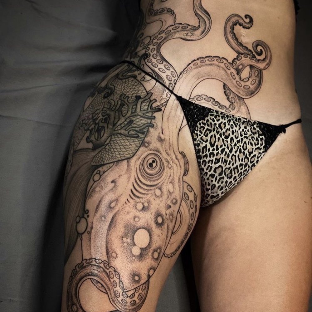 Storytellers Tattoo - Octopus - Tattoo Near Me - Las Vegas, Nevada Storytellers Tattoo - Octopus - Tattoo Near Me - Las Vegas, Nevada