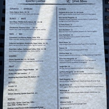 Rancho Cantina - Menu - Mexican Near Me - Lafayette, California Rancho Cantina - Menu - Mexican Near Me - Lafayette, California