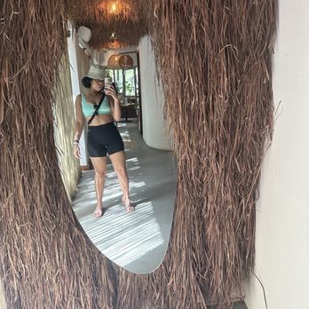Alma Verde Tulum - Mirror by the bathroom - Mexican Near Me - Tulum, ROO