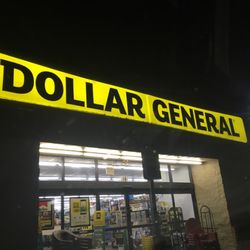 Dollar General - It's, uh, a Dollar General sign.