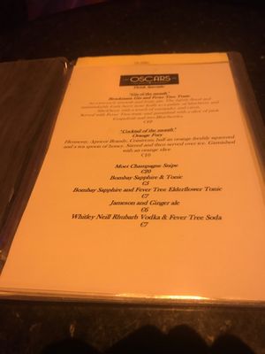 Menu photo 4 Oscars Cafe Bar Smithfield, D Menu photo 4 Oscars Cafe Bar Smithfield, D