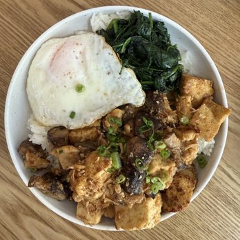 Take Ur Seat - Tofu Mushroom Bowl - Breakfast & Brunch Near Me - Chino Hills, California Take Ur Seat - Tofu Mushroom Bowl - Breakfast & Brunch Near Me - Chino Hills, California