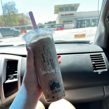 Tealicious Cafe - Mocha Ice Cream Coffee Blend w Tapioca - Juice Bars & Smoothies Near Me - Spring Branch, Texas