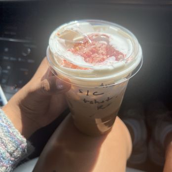 Xol Coffee - Strawberry & crème w/ extra shot - Coffee & Tea Near Me - Fontana, California Xol Coffee - Strawberry & crème w/ extra shot - Coffee & Tea Near Me - Fontana, California