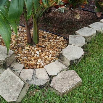 Palm Beach Broward Landscaping - Not only do they blow the grass clippings in the gardens, but they knock off stones and leave them - Landscaping Near Me - Boynton Beach, Florida Palm Beach Broward Landscaping - Not only do they blow the grass clippings in the gardens, but they knock off stones and leave them - Landscaping Near Me - Boynton Beach, Florida