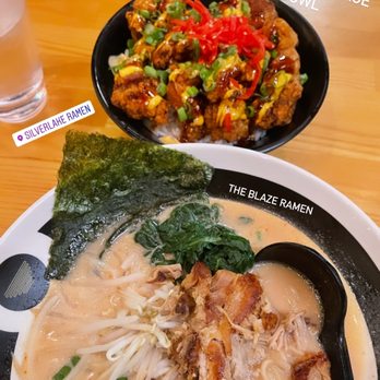 Silverlake Ramen - The Blaze Ramen Chicken Karaage Bowl - Small - Ramen Near Me - Long Beach, California Silverlake Ramen - The Blaze Ramen Chicken Karaage Bowl - Small - Ramen Near Me - Long Beach, California