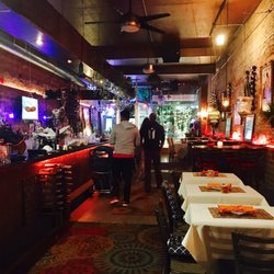 Madrid Tapas Restaurant & Wine Bar - The restaurant side, so eclectic and cute