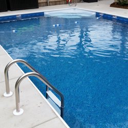 Service-plus Pools - A brand new pool liner install