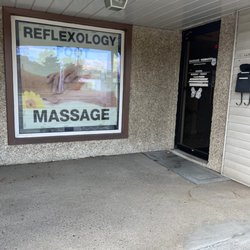 Therapeutic Massage - Now you can see our front door. Just go inside and you will see the front desk and check in.