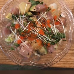 Sakura - Not stock photo but what owner actually posted as a Poke bowl which is not what it looks like at all now.