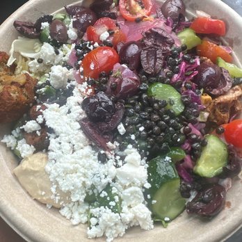 CAVA - Lemon chicken bowl - Mediterranean Near Me - Frisco, Texas