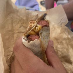 Sandy’s Beach Kitchen - Hotdog wrap