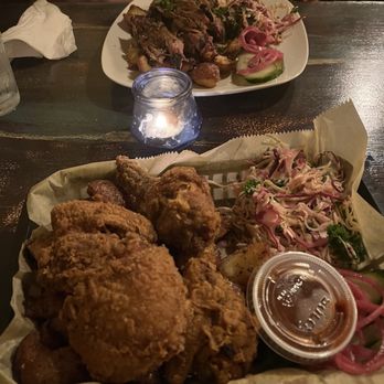 Succotash Southern and Creole Kitchen - Fried chicken plate - Southern Near Me - Durham, North Carolina Succotash Southern and Creole Kitchen - Fried chicken plate - Southern Near Me - Durham, North Carolina