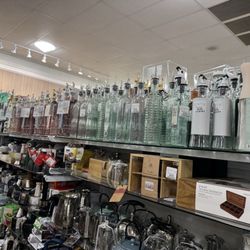 HomeGoods - Glass dispensers are great for homemade syrups