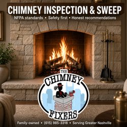 The Chimney Fixers - $249 early season special!
Ends November 1!