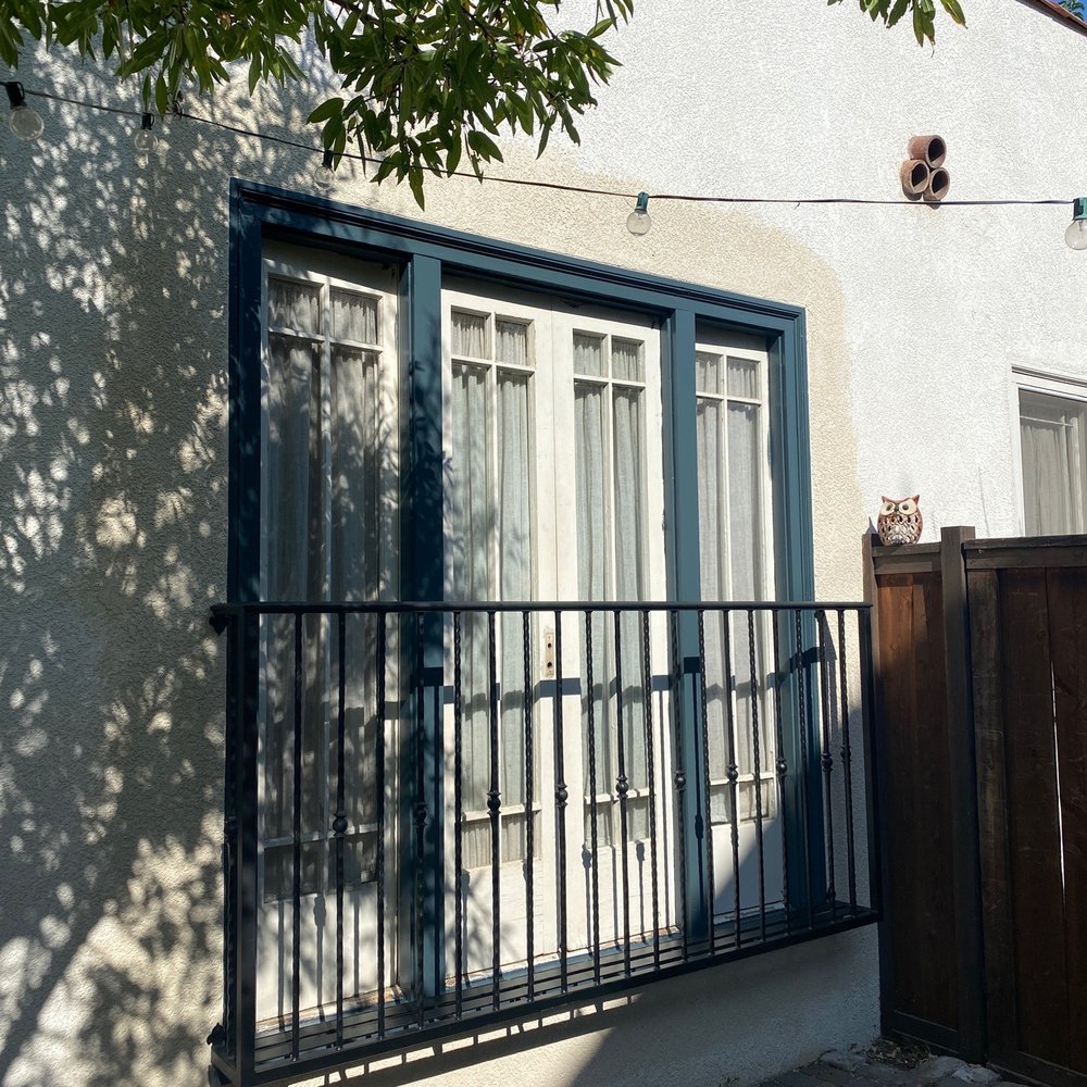 Forgeways - Balcony (and paint samples) - Metal Fabricators Near Me - Los Angeles, California