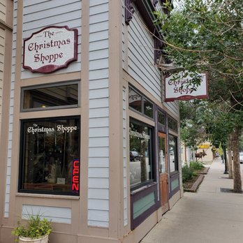 Christmas Shoppe the - Other front entrance. - Holiday Decorations Near Me - Estes Park, Colorado