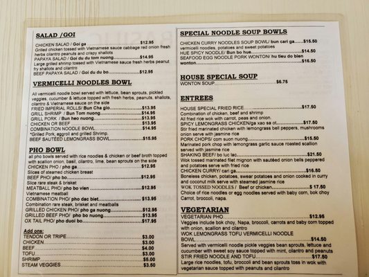 Menu photo 8 Basilic Vietnamese Grill Boca Raton, FL