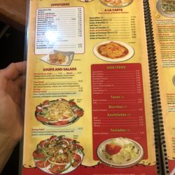 Habaneros Mexican Restaurant - Menu