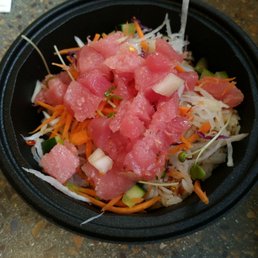 Ahi tuna poke bowl. Ahi tuna poke bowl.