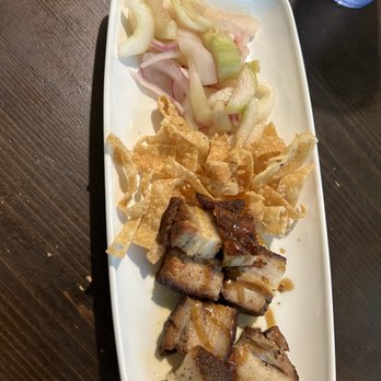 Miller's Waterfront Restaurant - Pork belly bites appetizer - Seafood Near Me - Nags Head, North Carolina Miller's Waterfront Restaurant - Pork belly bites appetizer - Seafood Near Me - Nags Head, North Carolina