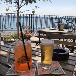 Sunset Drink Food