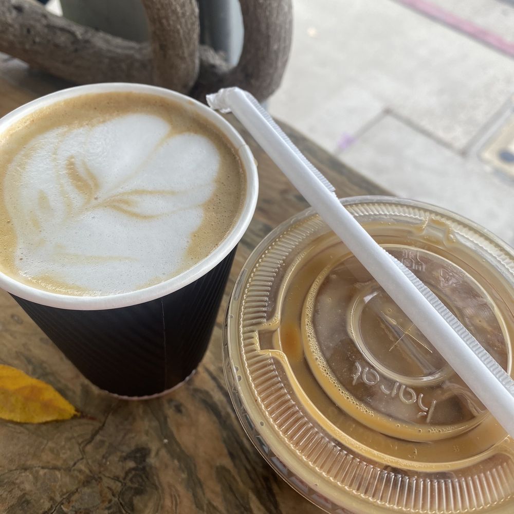 Good Seed Coffee Boutique - Vanilla Ice Coffee and Almond Milk Latte with Maple Syrup! So yummy! - Coffee Roasteries Near Me - Solvang, California Good Seed Coffee Boutique - Vanilla Ice Coffee and Almond Milk Latte with Maple Syrup! So yummy! - Coffee Roasteries Near Me - Solvang, California