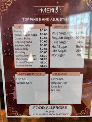 Menu photo 8 Guanyin Tea House West Covina, CA