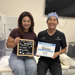 IQ Laser Vision - Literally able to open my eyes post surgery and Dr. Lin was my lasik surgeon. YUP- Done in 20 minutes or less!