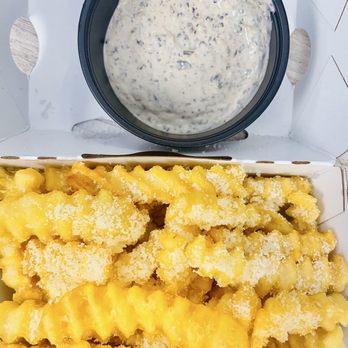 Shake Shack Downtown Brooklyn - Black truffle Parmesan fries - Burgers Near Me - Brooklyn, New York